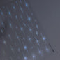 1pcs Sparkle 5D Embossed Star Nail Sticker Metallic Silver Starlight Nail Decals 8*10cm Adhesive Manicure Slider Supplies #Y2K
