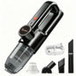 Cordless Portable Handheld Vacuum Cleaner, Mini Wireless Car Vacuum Cleaner with Ergonomic Handheld Design, High Power Strong Suction Rechargeable Handheld Vacuum for Car Household Dust Debris Pet Hair Removal One-Key LED Lig