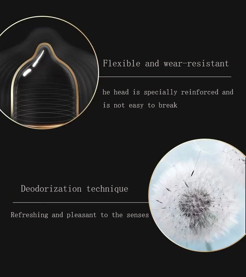 10pcs 9x PERSONAGE Extra Thick Ejaculation Dotted Condoms Physical Delay Smooth Lubrication Intimate Sex Toys Adult Goods