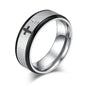 1pcs Cool Metal Floating Ring Magic Trick Toy Easy Operating Levitation Magic Props Classic Street Stage Performance Toys Funny