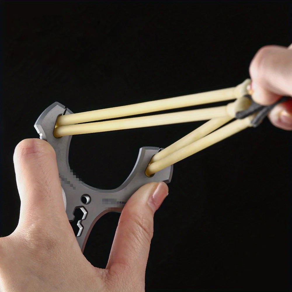 2pcs Slingshot Card Bead Rubber Band Slingshot Replaces Elastic Rubber Band, Round Rubber Band and Slingshot Accessories