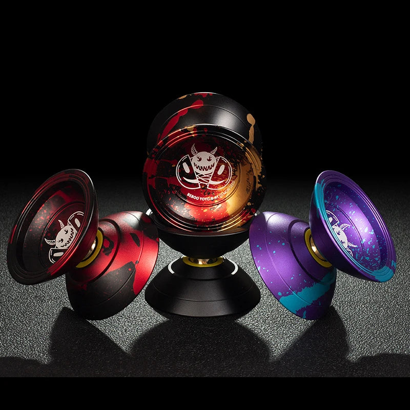 Yoyo Professional Competition Metal Yo Yo Factory with 10 Ball Bearing Alloy Aluminum High Speed Unresponsive Toys for Kids Toys