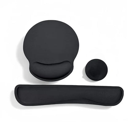 Ergonomic Wrist Rest Mouse Pad Comfortable Wrist Support Non Slip High Elastic Memory Cotton Mousepad For PC Laptop Computer