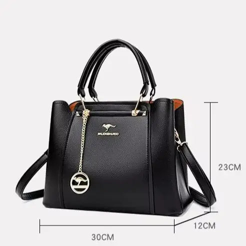 2026 Luxury Women Designer 3 Layers Shoulder Crossbody Sac Ladies Large Capacity Leather Handbags Shopper Brand Messenger Totes