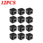 3/6/12Pcs/Set Magnetic Cable Clips Cable Organiser Adjustable Cord Holder Under Desk Organizing Cable Management Holder