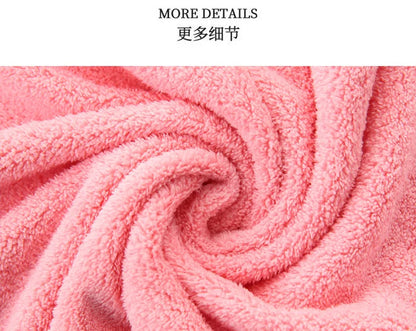 1pc Baby Bibs for Children Washing Face Towel Soft Salive Towel Boys Girls Learning Brushing Teeth Towel for 3 To 8 Years Kids