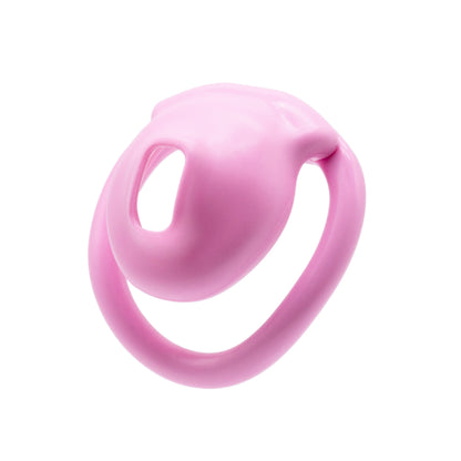 Men's Small Lid Chastity Lock, Fake Girl CB Chastity Device, Embedded Lock Core, Invisible Lock Seat, Lightweight Chastity Lock