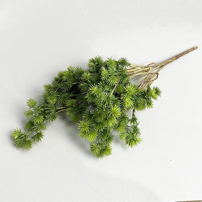 3/5Pcs Artificial Podocarpus Branches Greens for Decoration Christmas Foliage Home DIY Floral Arrangements Artificial Plants