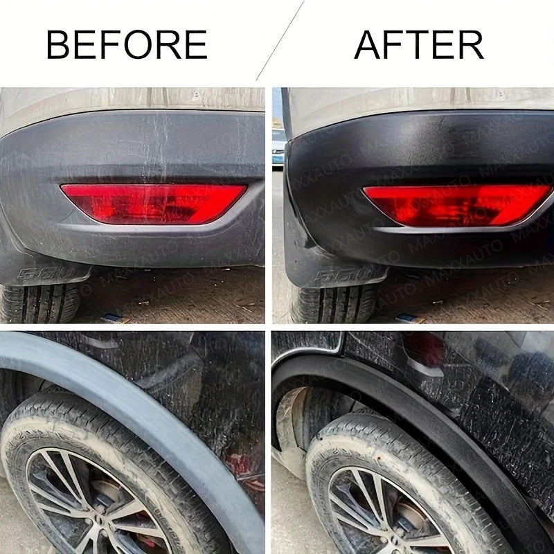 Car Interior & Exterior Scratch Remover Wax - Plastic & Leather Restorer , Tire Protectant & Yellowing Repair - Scratch Remover