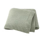 Baby Blankets Knitted Newborn Netural Breathable Month Swaddle Wrap Mat for Infant Boy Girl Crib Cellular Children 90*70cm Cover