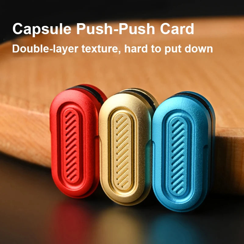 Pod Fidget Slider Metal Fidget Toys ADHD Tool Anti-anxiety Office Desk Toys Adult Stress Relief Toys