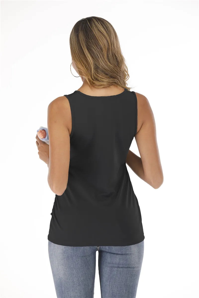 Safety Kangaroo Pocket T-Shirt Baby Carrier Summer Pregnancy Clothes Mother Father Short Sleeves Tops Feeding Nylon Cotton Tees