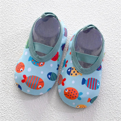 Toddler Shoes For Boys Girls First Walkers Spring Baby Sport Floor Home Indoor Outdoor Shoe Cute Print First Walker 6M-3Years