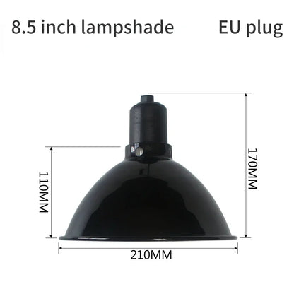 Reptile Deep Dome Lampshade 5.5/8.5/10 Inch Reptile Light Fixture Snakes Lizards Geckos Terrariums Anti-scald Protective Shade