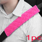 2pc Universal Car Safety Belt Cover Adjustable Seat Belt Cover Shoulder Strap Covers Car Shoulder Protector Pad Auto Accessories
