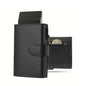 Pop Up Wallet with Coin Compartment RFID Protection Credit Card Holder Wallet for Men