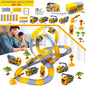 Space Track Toys Magic Climbing Electric Engineering Race Car Toy Bendable Flexible Race Track Cars Train Toy For Kid Gift