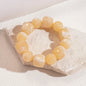 Acrylic Irregular Square Round Beaded Bracelet Bangle for Women Imitation Stone Chain Bracelet Hand Accessories Couple Gifts K