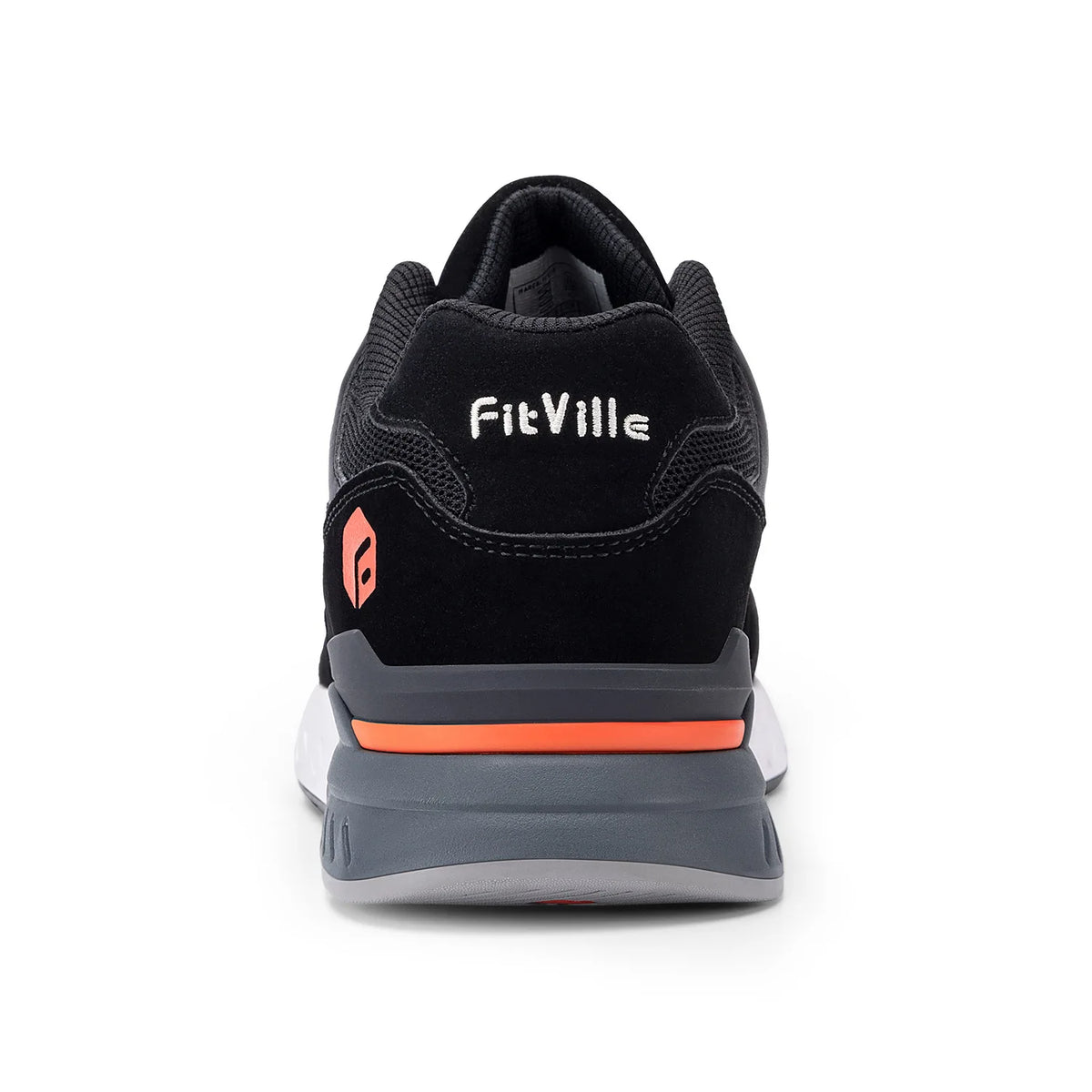 FitVille Men's Extra Wide Orthopedic Walking Shoes, Arch Support Lightweight Non Slip Running Sneakers, Pain Relief Footwear for Flat Feet, Plantar Fasciitis & Severe Heel Pain