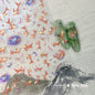 Colorful Bagful Jellyfish Bubbles Swimming Rings Rainbow Stars Ocean Starfish Self Adhesive 5D Nail Art Sticker Manicure Decal