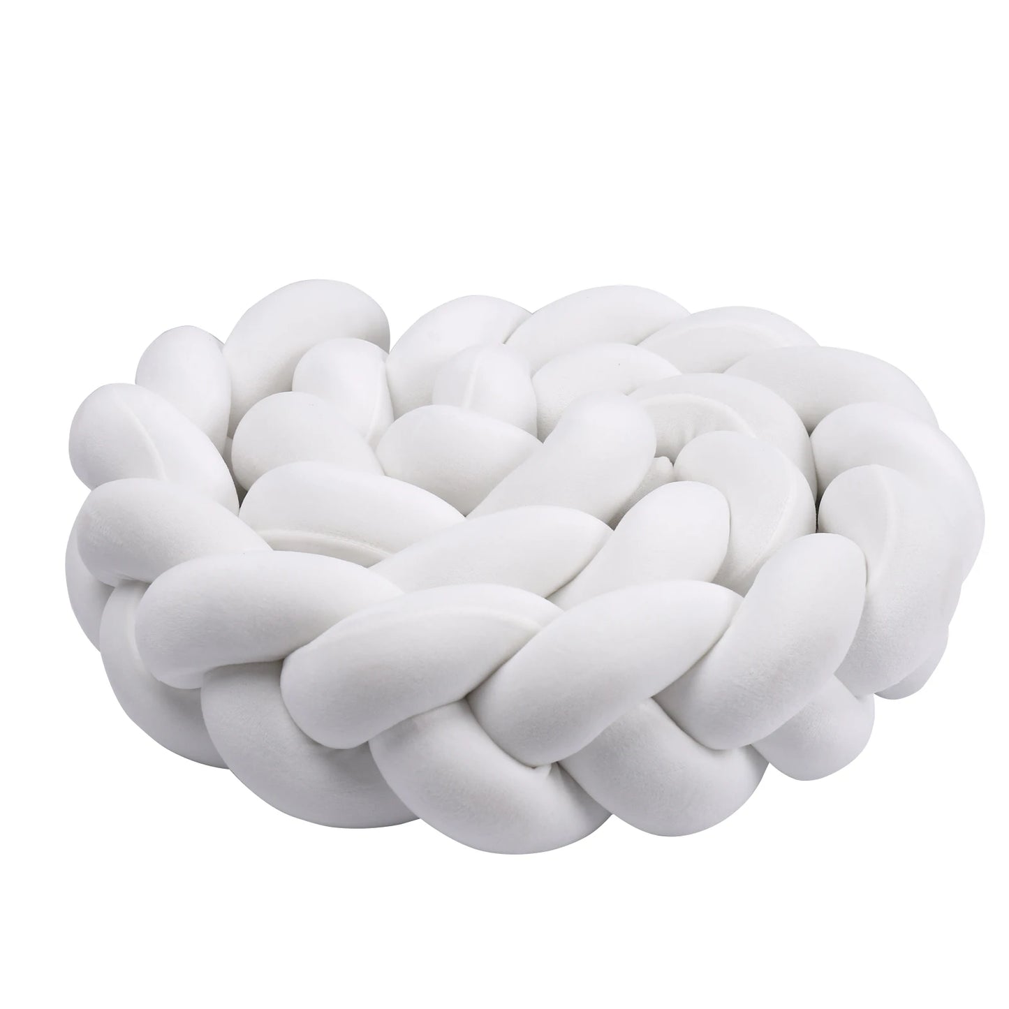 1-4M Baby Bumper Bed Braid Knot Pillow Cushion Bumper for Infant Crib Protector Cot Bumper Room Decor Crib Bedding Braid Set