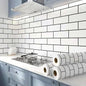80CM Kitchen Oil-proof Sticker High Temperature Resistance Waterproof Self-adhesive Wall Stickers Wall Decor Kitchen Wallpaper