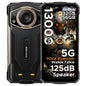 DOOGEE Fire 7 Ultra 5G Rugged Phone POC Walkie Talkie Mobile Phone 13000mAh Battery 32GB RAM (8+24) 256GB ROM Dimensity 6300 NFC