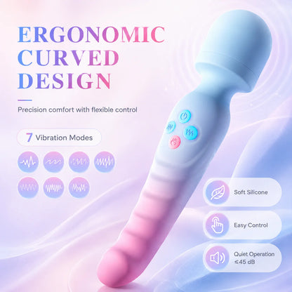 3 IN 1 Dildos G Spot Vibrator For Woman AV Machine Magic love Wand Clitoris Stimulator Female Vagina Massager Adults Sex Toys