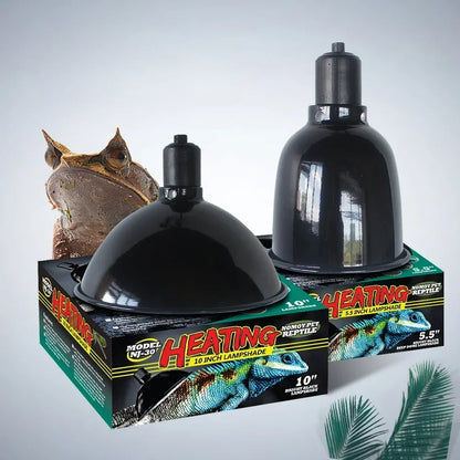 Reptile Deep Dome Lampshade 5.5/8.5/10 Inch Reptile Light Fixture Snakes Lizards Geckos Terrariums Anti-scald Protective Shade