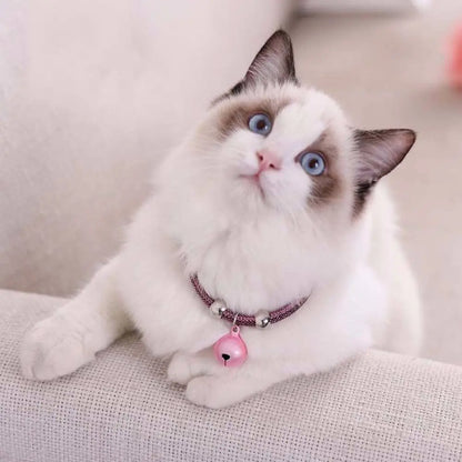 Fashion Easy Wear For Puppy Kitten Adjustable Cat Necklace Grooming Accessories Pet Collar Pet Supplies