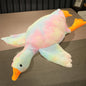 50-190cm Large Brown Hug Stuffed Animal Duck Kawaii Giant Goose Plush Toy Sleeping Pillow Big Soft Doll Party Gift for Boy Girls