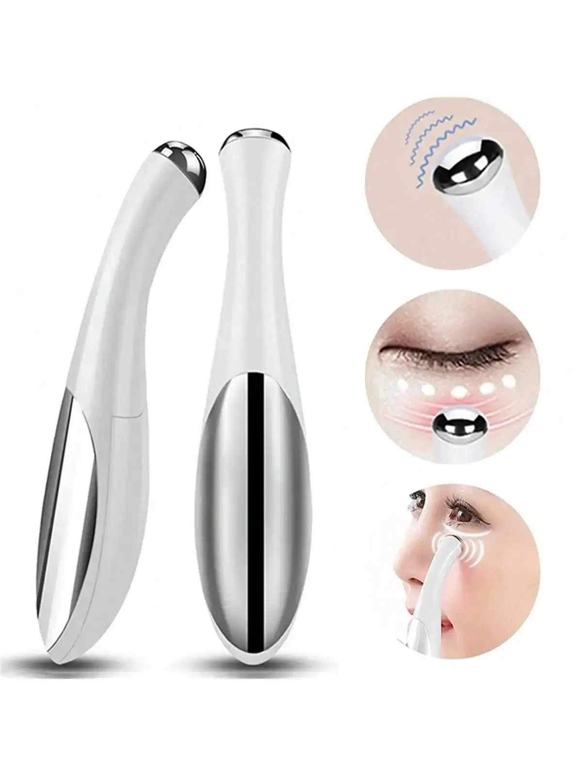 2026Electric Eye Massager Vibration Wrinkle Anti-Ageing Eye Massage Dark Circle Removal Beauty Face Eye Care Pen