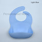 Silicone Baby Bib for Babies & Toddlers Waterproof Silicone Bibs Soft With Food Catcher Pocket for Boys & Girls Free Custom Logo