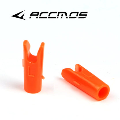60pcs DIY Plastic Arrow Pin Nocks Size L And Size S For ID4.2mm ID6.2mm 3.2mm  Arrow Shaft Archery Accessory