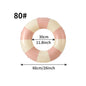 1PC Ins Style Macaron Inflatable Swimming Ring Adult Thickened Pool Float Summer Pool Party Water Toy