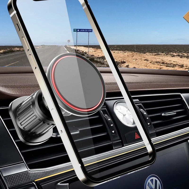 Untoom Universal Magnetic Car Phone Holder 360 Rotation Car Air Vent Clip Strong Magnet Mobile Cellphone Stand for iPhone Xiaomi