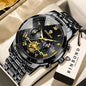 BINBOND Chronograph Men's Watches Accurate Quartz Watch For Men Luxury Luminous Waterproof StopWatch Durable Reloj