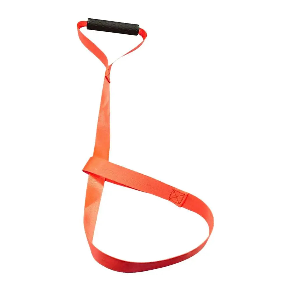 Deer Drag Harness Heavy Duty Deer Dragging Rope Deer Tow Strap Harness for Safety and Durability Orange Deer Pulling Accessories