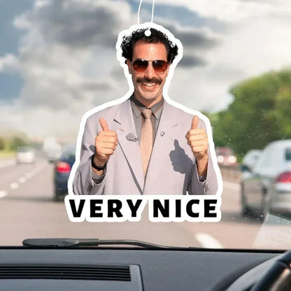 very nice car air freshener - car mirror hanging perfume car diffuser sheet - car interior