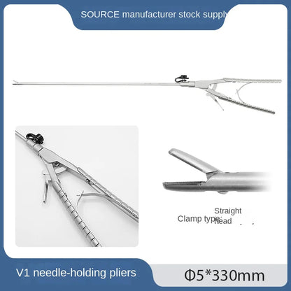 Laparoscopic  Needle Holder  Laparoscopic Training Instruments Reusable Needle Holder Forceps Teaching Simulation Tools