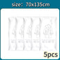 Hanging Vacuum Storage Bags Space Saver Bags Vacuum Seal Storage Bag for Suits Dress Coats Jackets Closet Organizer and Storage