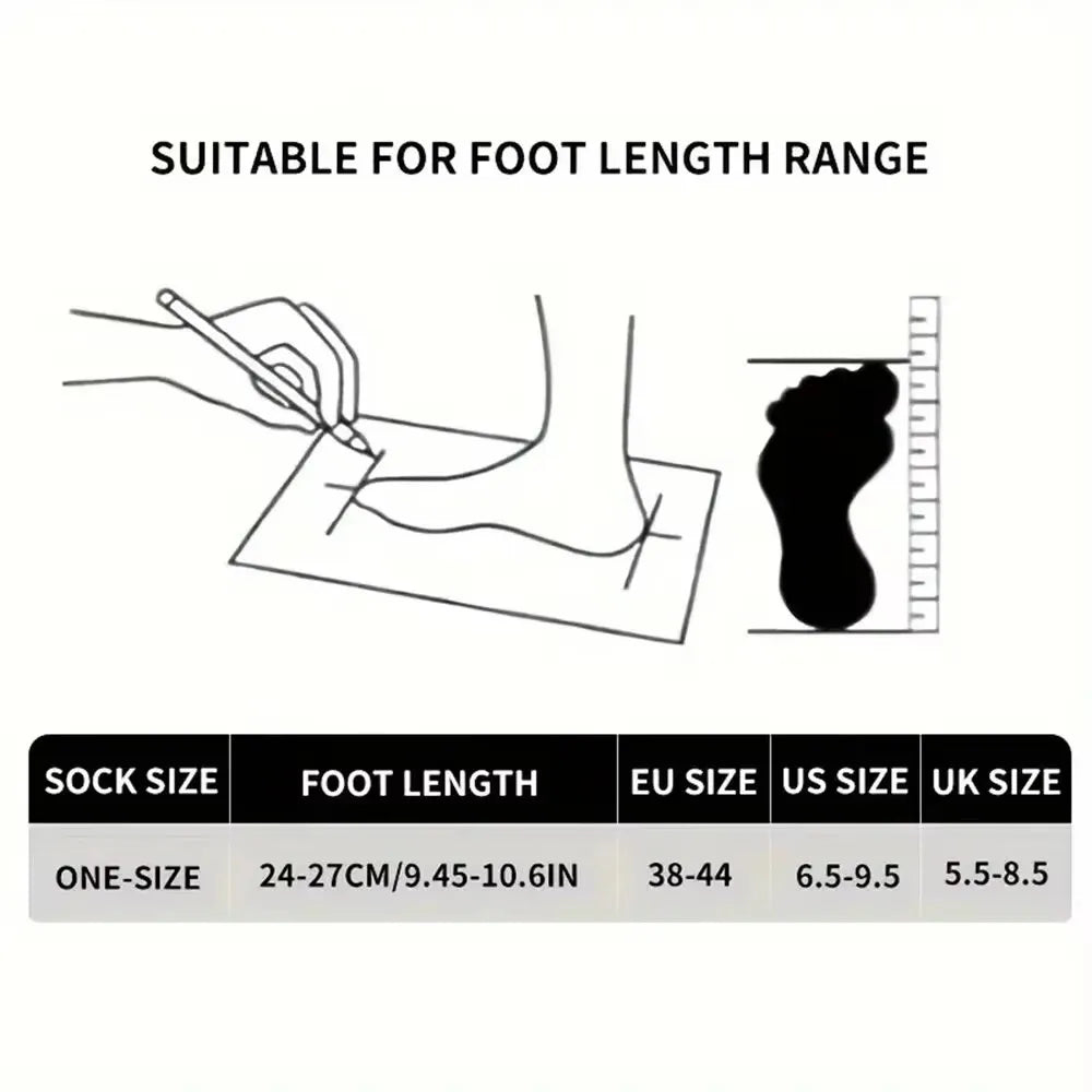 6/10 Pairs Men's Socks Spring Autumn Simple Casual Black White Striped Socks Breathable Mid Tube Sock High-quality Round Neck