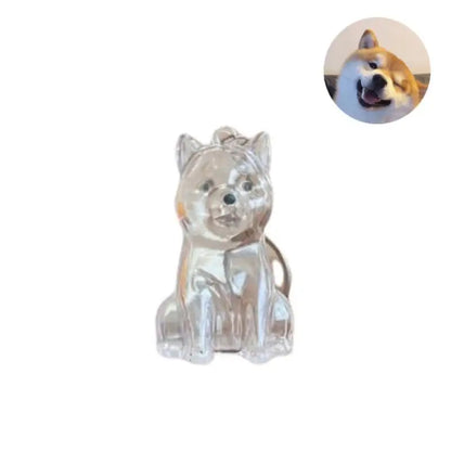 Diy Bag Charm Handmade Pet Hair Memorial Keychain Keepsake Pendant for Dog Fur - Personalized Pet Loss Gift for Dog Lovers