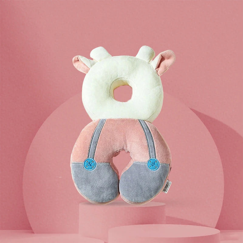 1-3T Toddler Baby Head Protector Backpack Pillow Safety Pad Cushion Prevent Injured Cartoon Security Pillow Protective Headgear