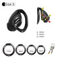 Sex Toys Male Chastity Cage with 4 Sizes Rings And Invisible Lock for Penis Bondage Cock Cage Chastity with Elastic Belt SM Toy