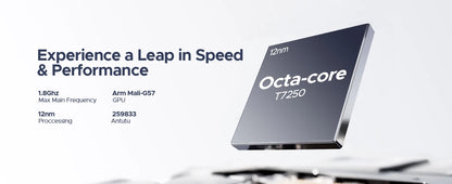 Global Version DOOGEE Note 58 Android 15 Smartphone 8GB RAM+128GB ROM 6.75" HD+ 90Hz IPS Screen 6250mAh Large battery NFC