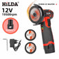 HILDA 12v Mini Angle Grinder Rechargeable Grinding Tool Polishing Grinding Machine For Cutting Diamond Cordless Power Tools