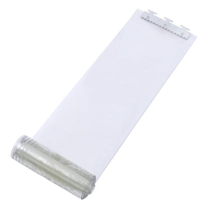 7Pcs PVC Strip Curtains,200x105cm Transparent Soft Door Strips Screen 2mm Thick Windproof Waterproof Antistatic Door Curtain Kit