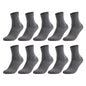 10 Pairs Men's Cotton Socks New Style Black Business Men Socks Soft Breathable Summer Winter for Male Socks Plus Size 38-47