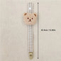 1PCS Cute Bear Baby Pacifier Clip Chain Dummy Holder Soother Pacifier Clips Strap Nipple Holder Infant Feeding Babies Accessorie